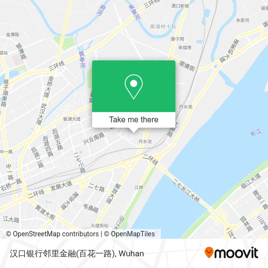 汉口银行邻里金融(百花一路) map