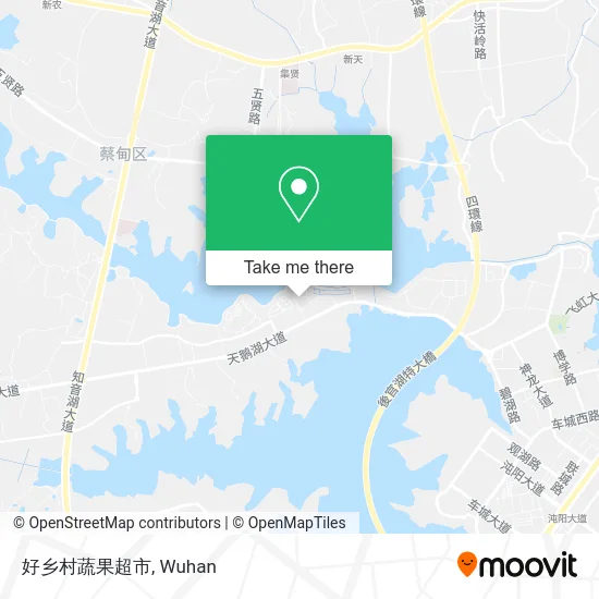 好乡村蔬果超市 map