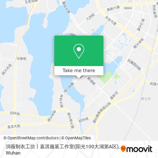 润薇制衣工坊丨嘉淇服装工作室(阳光100大湖第A区) map