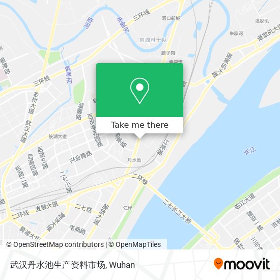 武汉丹水池生产资料市场 map