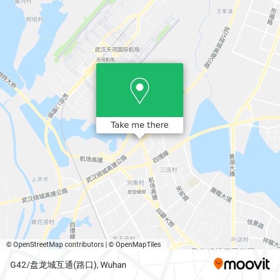 G42/盘龙城互通(路口) map