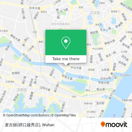 麦吉丽(硚口越秀店) map