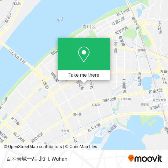 百胜青城一品-北门 map