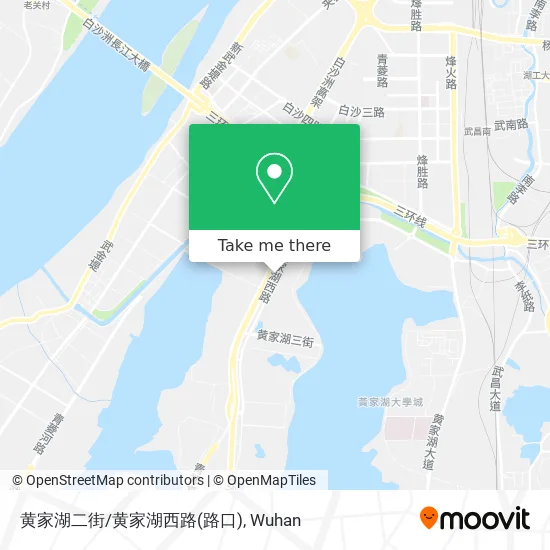 黄家湖二街/黄家湖西路(路口) map