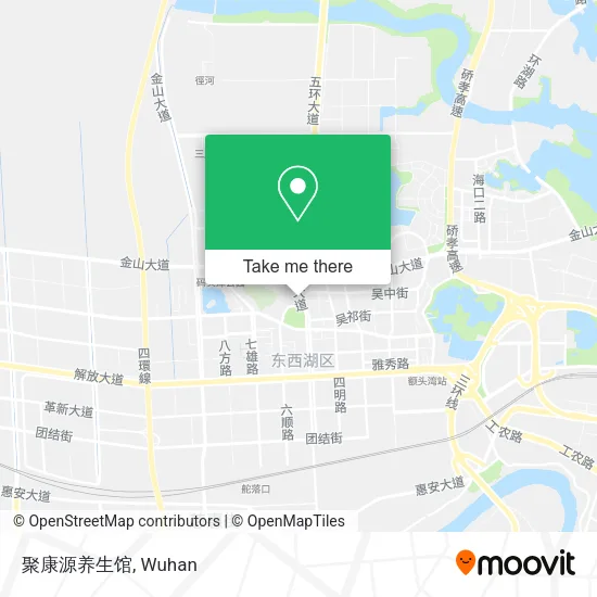 聚康源养生馆 map
