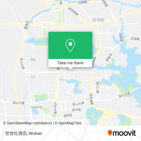 管管红酒店 map