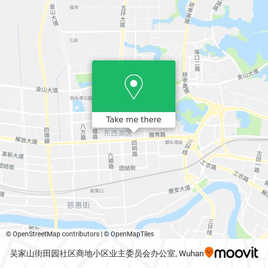 吴家山街田园社区商地小区业主委员会办公室 map