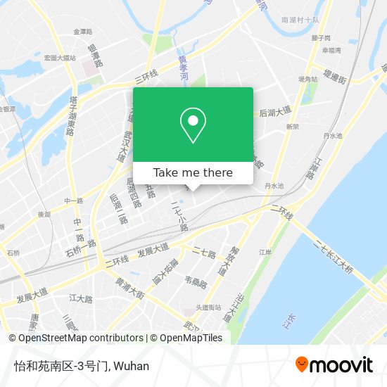 怡和苑南区-3号门 map