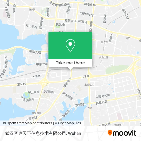 武汉音达天下信息技术有限公司 map