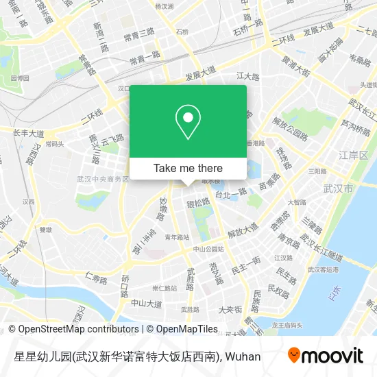 星星幼儿园(武汉新华诺富特大饭店西南) map