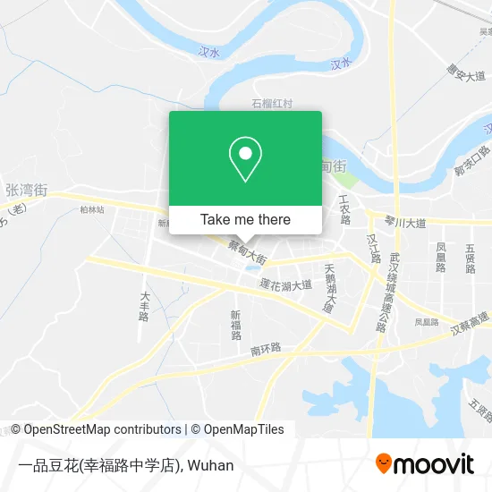 一品豆花(幸福路中学店) map