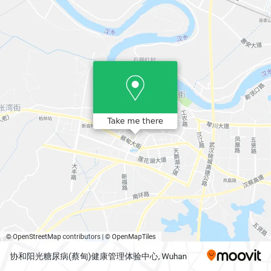 协和阳光糖尿病(蔡甸)健康管理体验中心 map