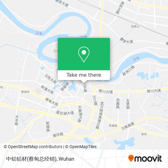 中铝铝材(蔡甸总经销) map