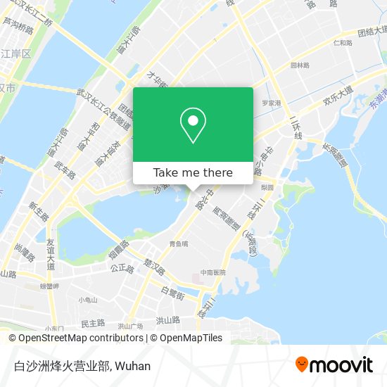 白沙洲烽火营业部 map