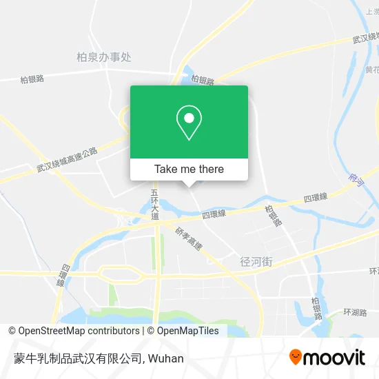 蒙牛乳制品武汉有限公司 map