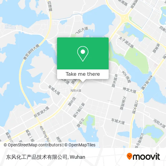 东风化工产品技术有限公司 map