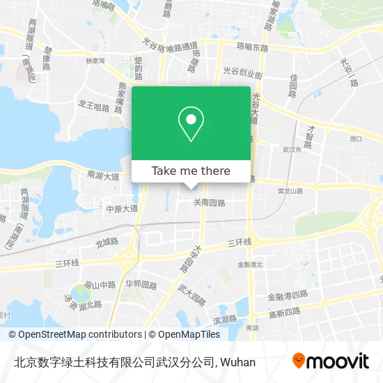 北京数字绿土科技有限公司武汉分公司 map