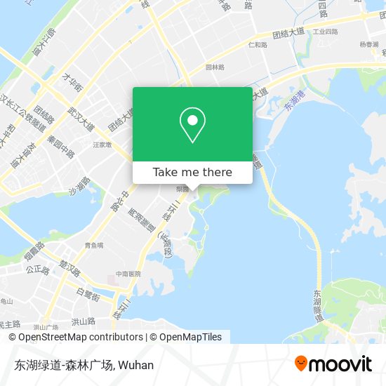 东湖绿道-森林广场 map