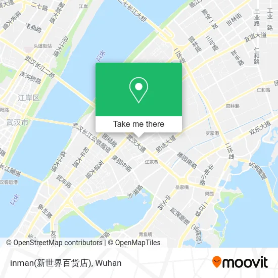 inman(新世界百货店) map