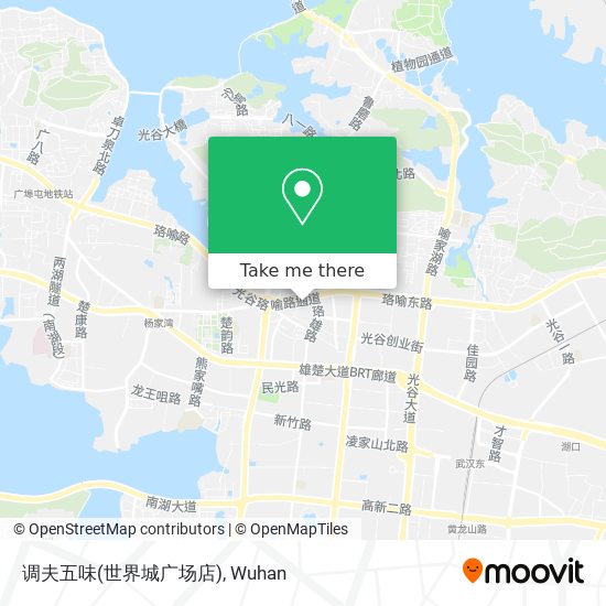 调夫五味(世界城广场店) map