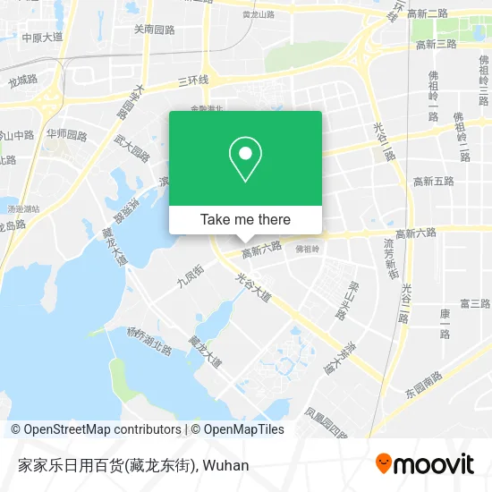 家家乐日用百货(藏龙东街) map
