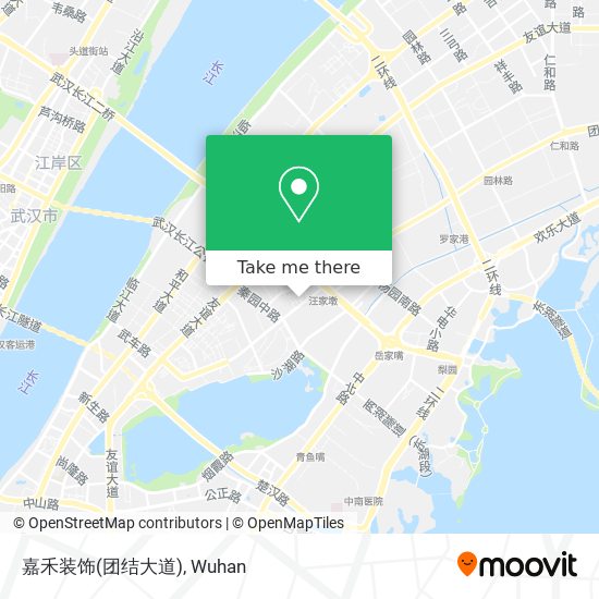 嘉禾装饰(团结大道) map
