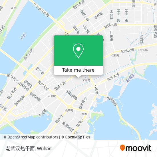 老武汉热干面 map