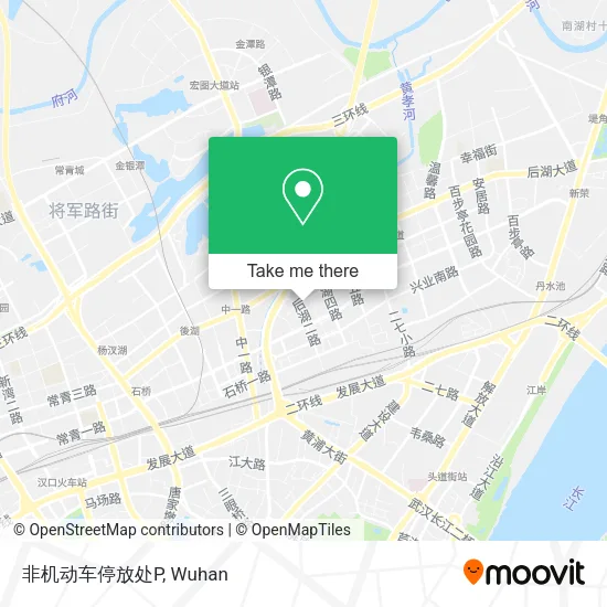 非机动车停放处P map