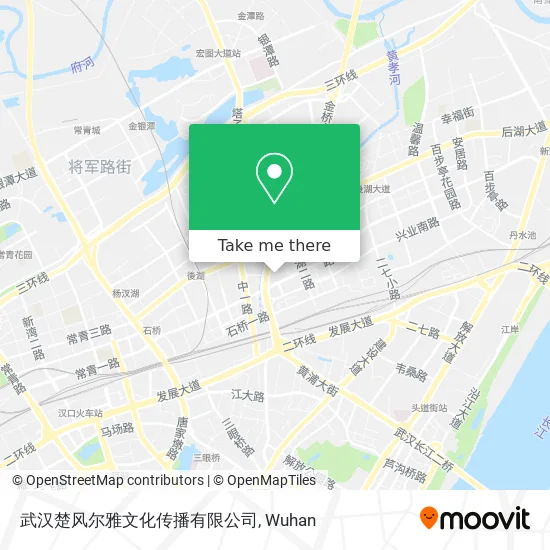 武汉楚风尔雅文化传播有限公司 map
