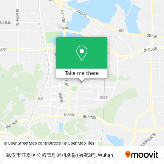 武汉市江夏区公路管理局机务队(兴苑街) map