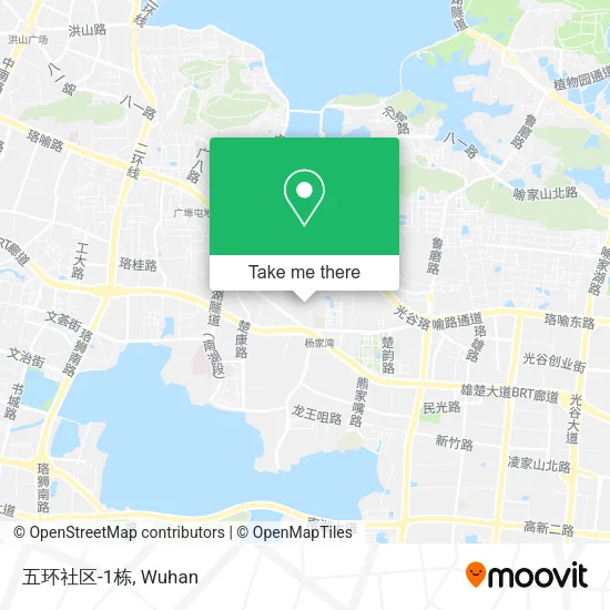 五环社区-1栋 map