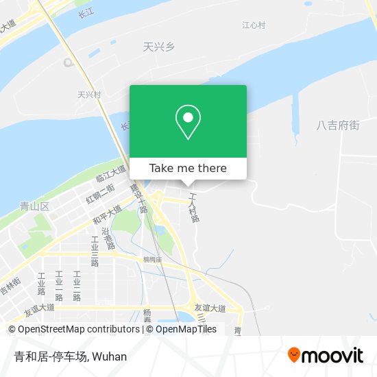 青和居-停车场 map
