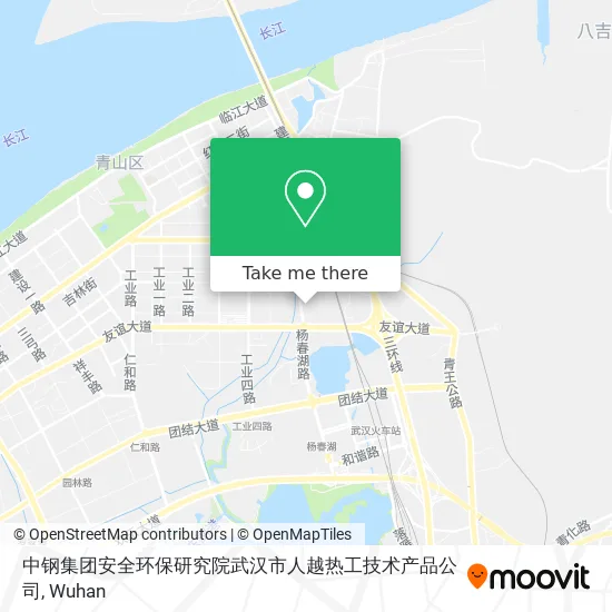 中钢集团安全环保研究院武汉市人越热工技术产品公司 map