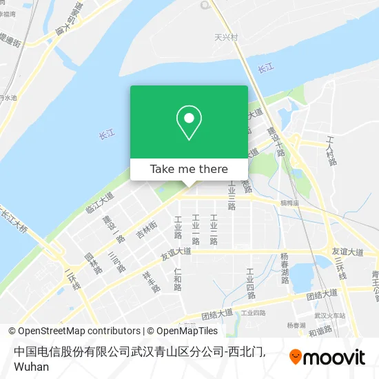 中国电信股份有限公司武汉青山区分公司-西北门 map
