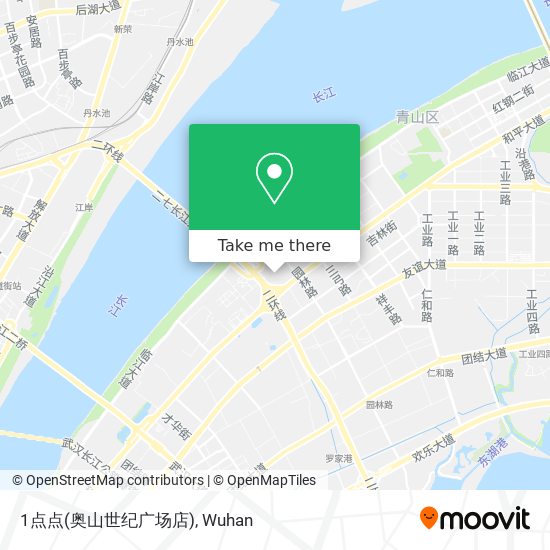 1点点(奥山世纪广场店) map