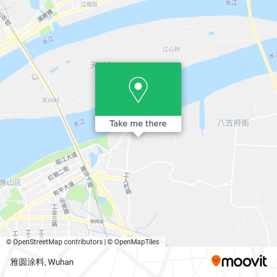 雅圆涂料 map