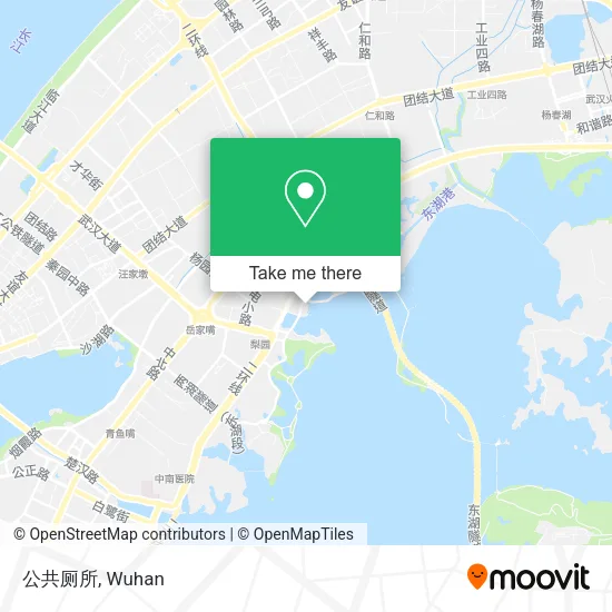 公共厕所 map