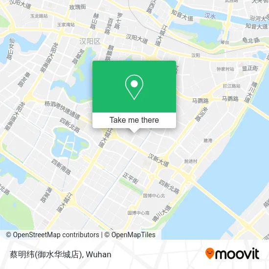 蔡明纬(御水华城店) map