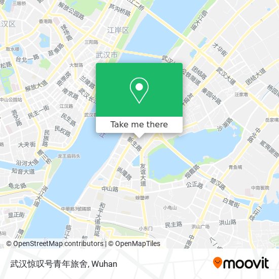 武汉惊叹号青年旅舍 map