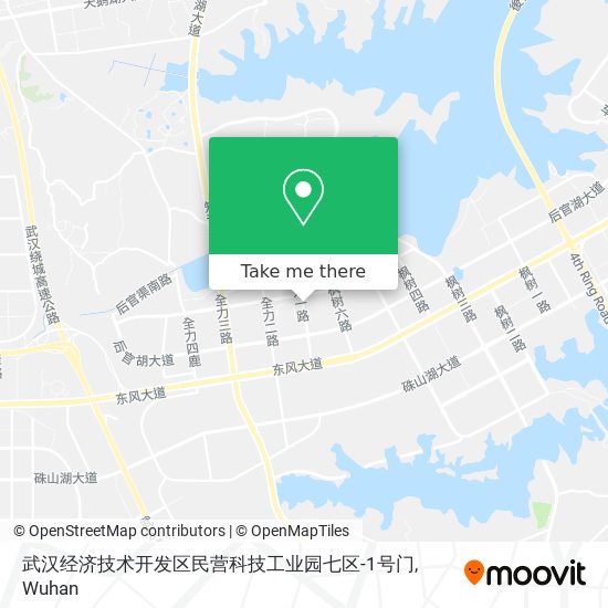武汉经济技术开发区民营科技工业园七区-1号门 map