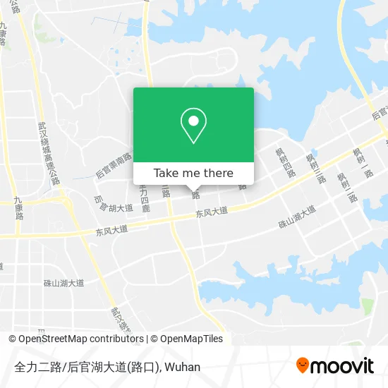 全力二路/后官湖大道(路口) map