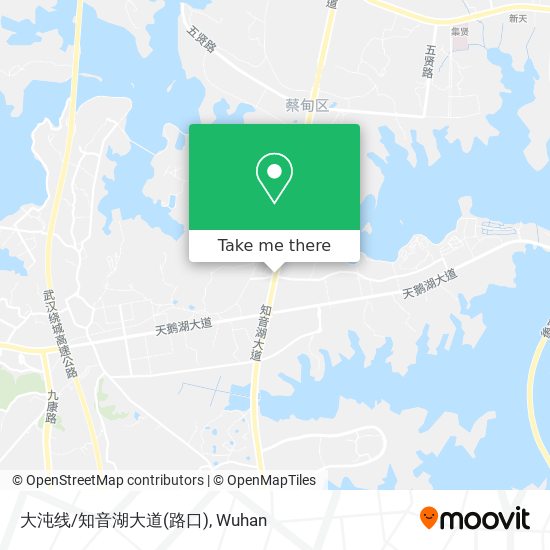 大沌线/知音湖大道(路口) map