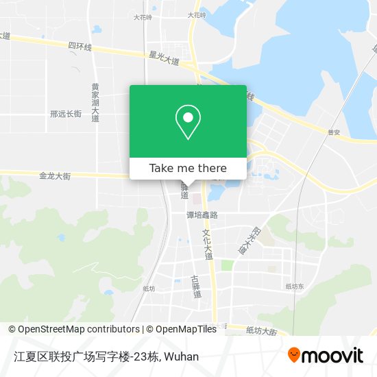 江夏区联投广场写字楼-23栋 map