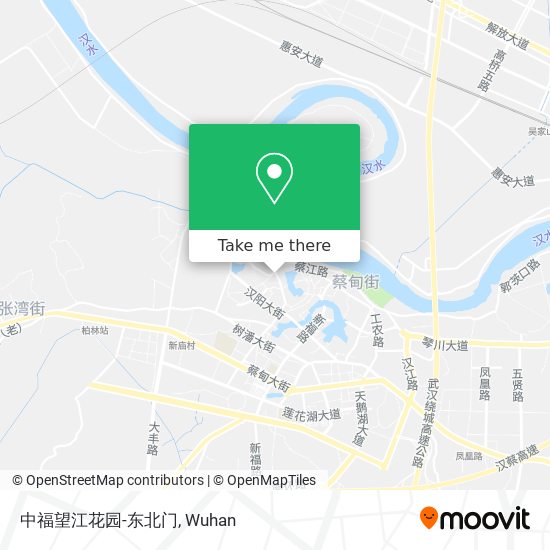 中福望江花园-东北门 map