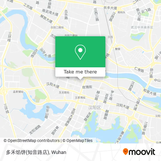 多禾馅饼(知音路店) map