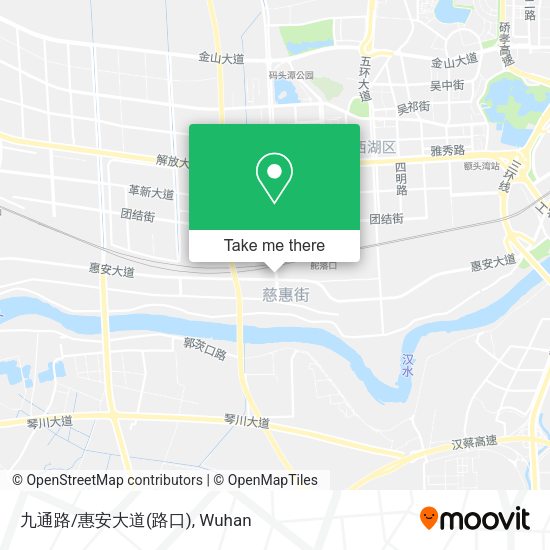 九通路/惠安大道(路口) map