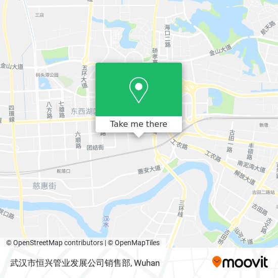 武汉市恒兴管业发展公司销售部 map