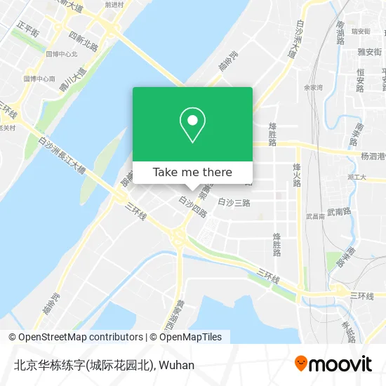 北京华栋练字(城际花园北) map