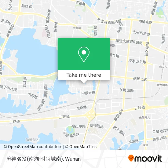 剪神名发(南湖·时尚城南) map