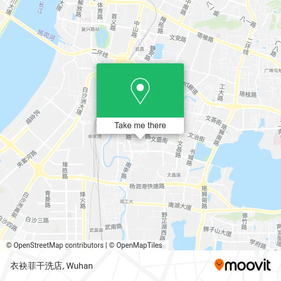 衣袂菲干洗店 map